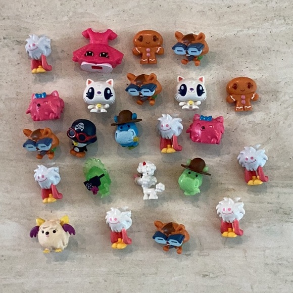Moshi Monsters Vintage Mini Toys Figurines Miniature Figures Toy Lot Of 23 - Picture 2 of 7